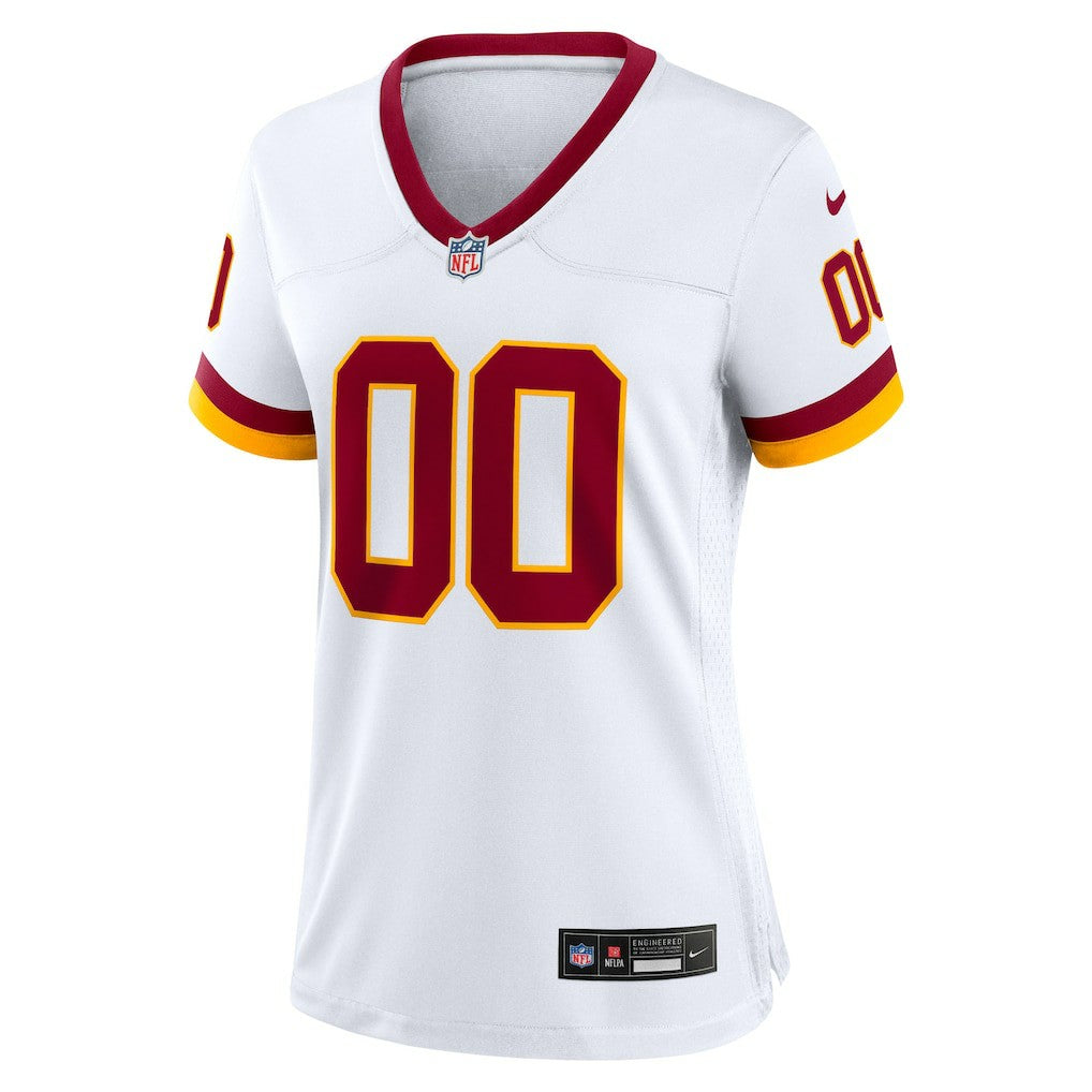 Washington Commanders Women's Super Bowl Era Custom Game Jersey - White discount