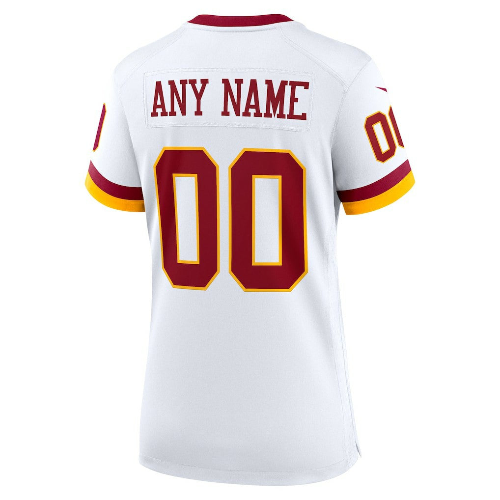 Washington Commanders Women's Super Bowl Era Custom Game Jersey - White discount