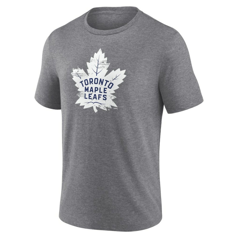 Toronto Maple Leafs Heritage Custom Tri-Blend T-Shirt - Gray T-shirts
