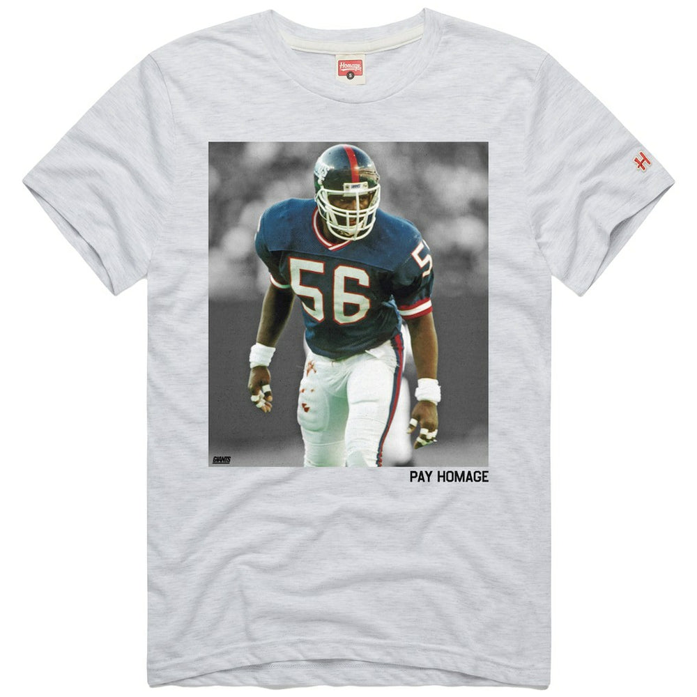 Lawrence Taylor New York Giants Homage Unisex Pay Homage Tri-Blend T-Shirt - Ash for sale