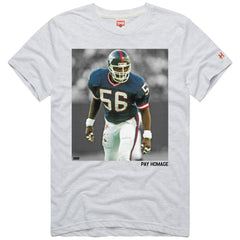 Lawrence Taylor New York Giants Homage Unisex Pay Homage Tri-Blend T-Shirt - Ash for sale