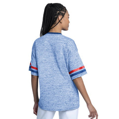 Texas Rangers G-III 4Her by Carl Banks Women's Off-Season Oversized Top Royal