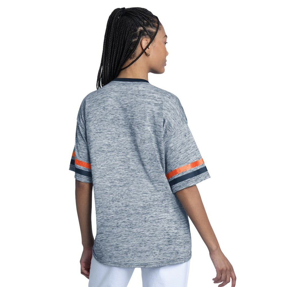 Houston Astros G-III 4Her by Carl Banks Women's Off-Season Oversized Top Navy