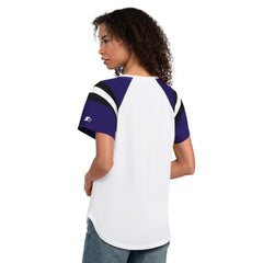 Colorado Rockies Starter Women's Game On Notch Neck T-Shirt White