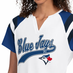 Toronto Blue Jays Starter Women's Game On Notch Neck T-Shirt White