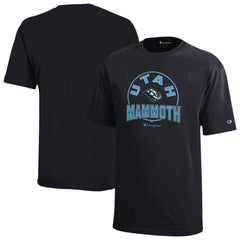 Utah Mammoth Champion Youth Jersey T-Shirt - Black T-shirts
