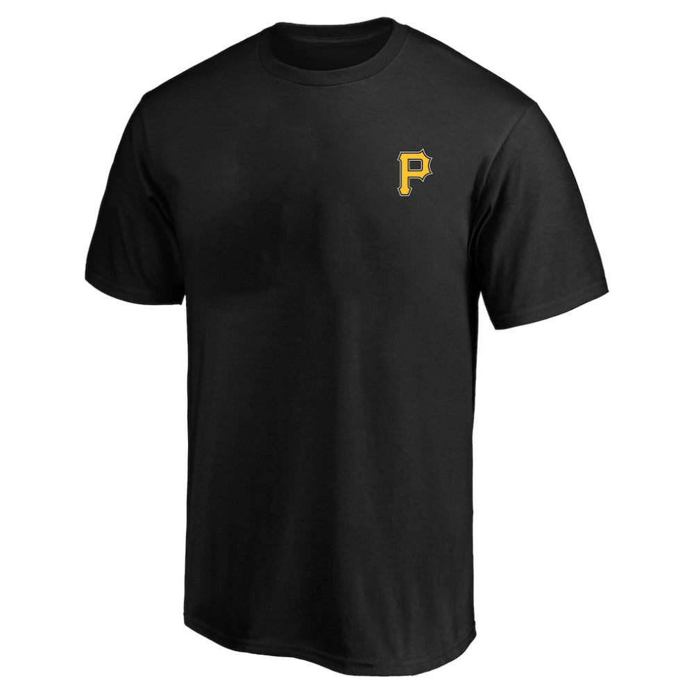 Pittsburgh Pirates Profile Big & Tall Two-Sided Graphic T-Shirt Black