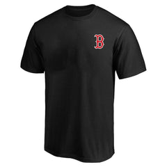 Boston Red Sox Profile Big & Tall Two-Sided Graphic T-Shirt Black