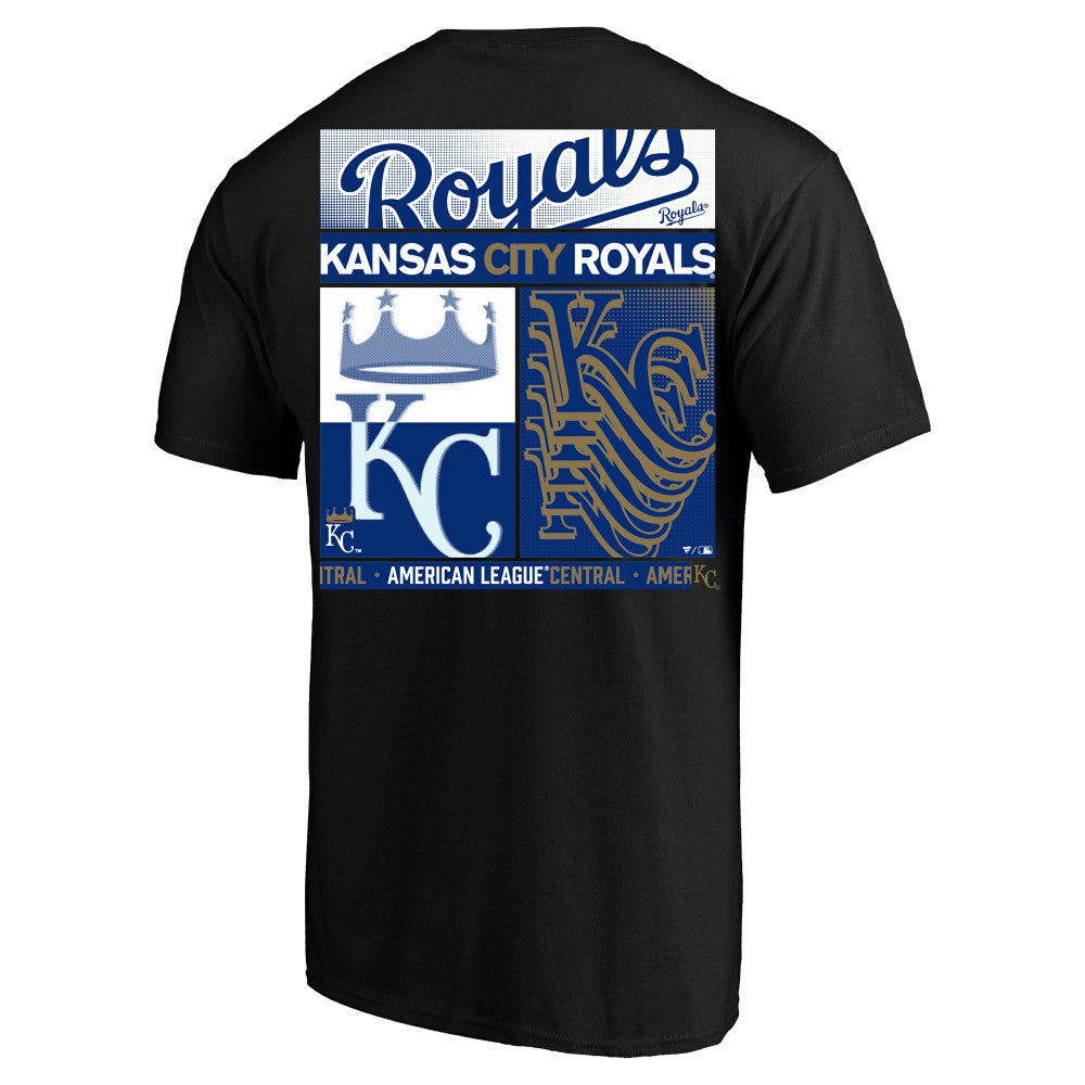 Kansas City Royals Profile Big & Tall Two-Sided Graphic T-Shirt Black