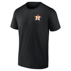 Houston Astros Profile Big & Tall Two-Sided Graphic T-Shirt Black