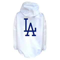 Los Angeles Dodgers Big & Tall Full-Snap Hooded Jacket White