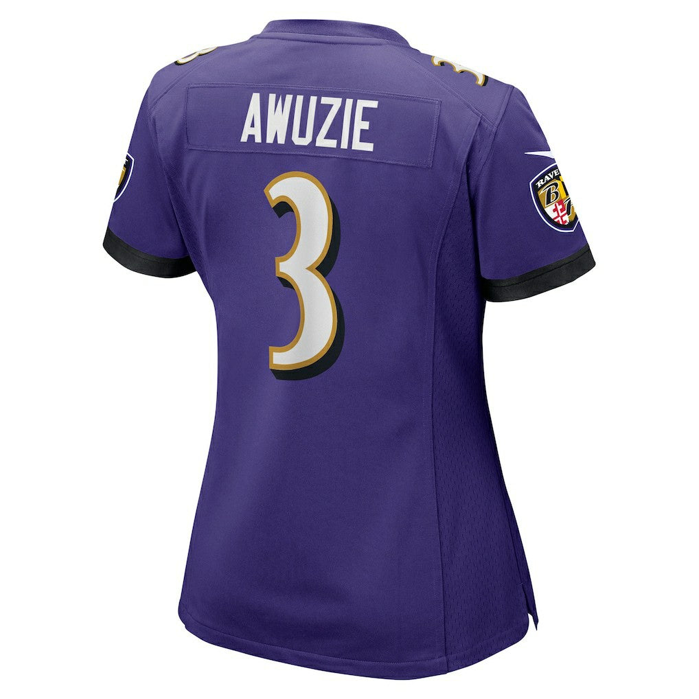 Chidobe Awuzie Baltimore Ravens Women's Team Game Jersey - Purple online