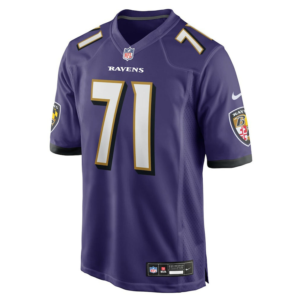 Carson Vinson Baltimore Ravens Team Game Jersey - Purple sale