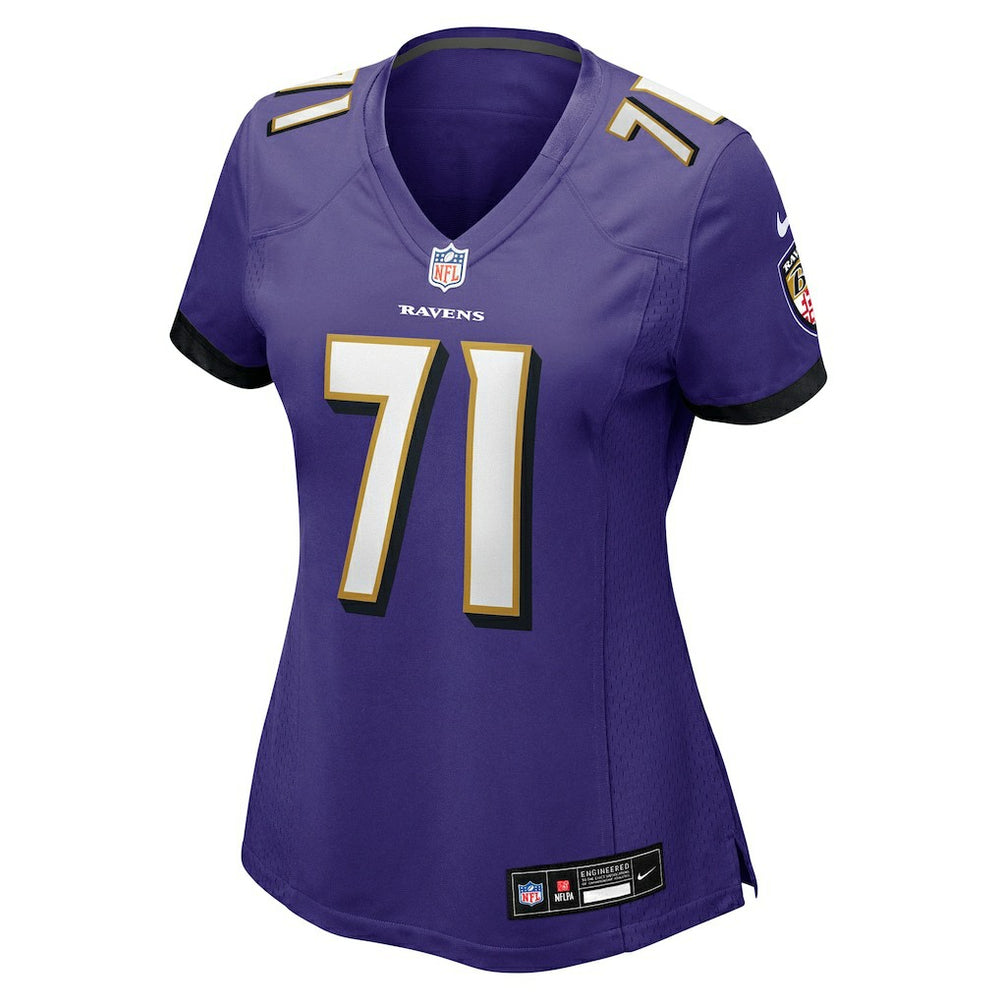 Carson Vinson Baltimore Ravens Women's Team Game Jersey - Purple for sale
