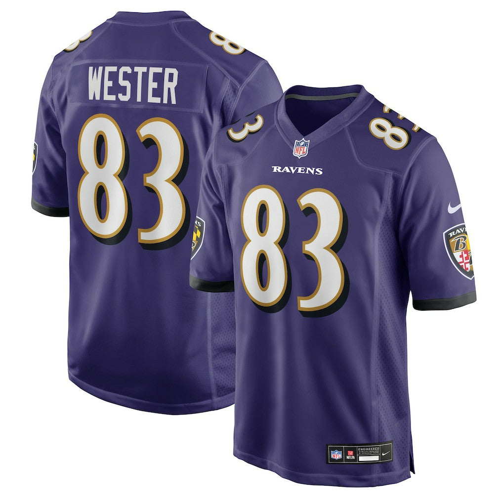 LaJohntay Wester Baltimore Ravens Team Game Jersey - Purple cheap