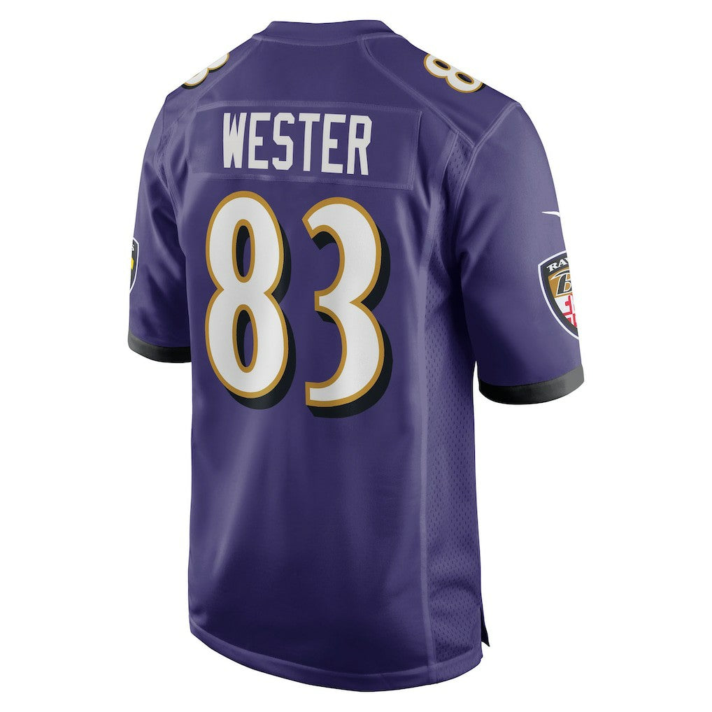 LaJohntay Wester Baltimore Ravens Team Game Jersey - Purple cheap