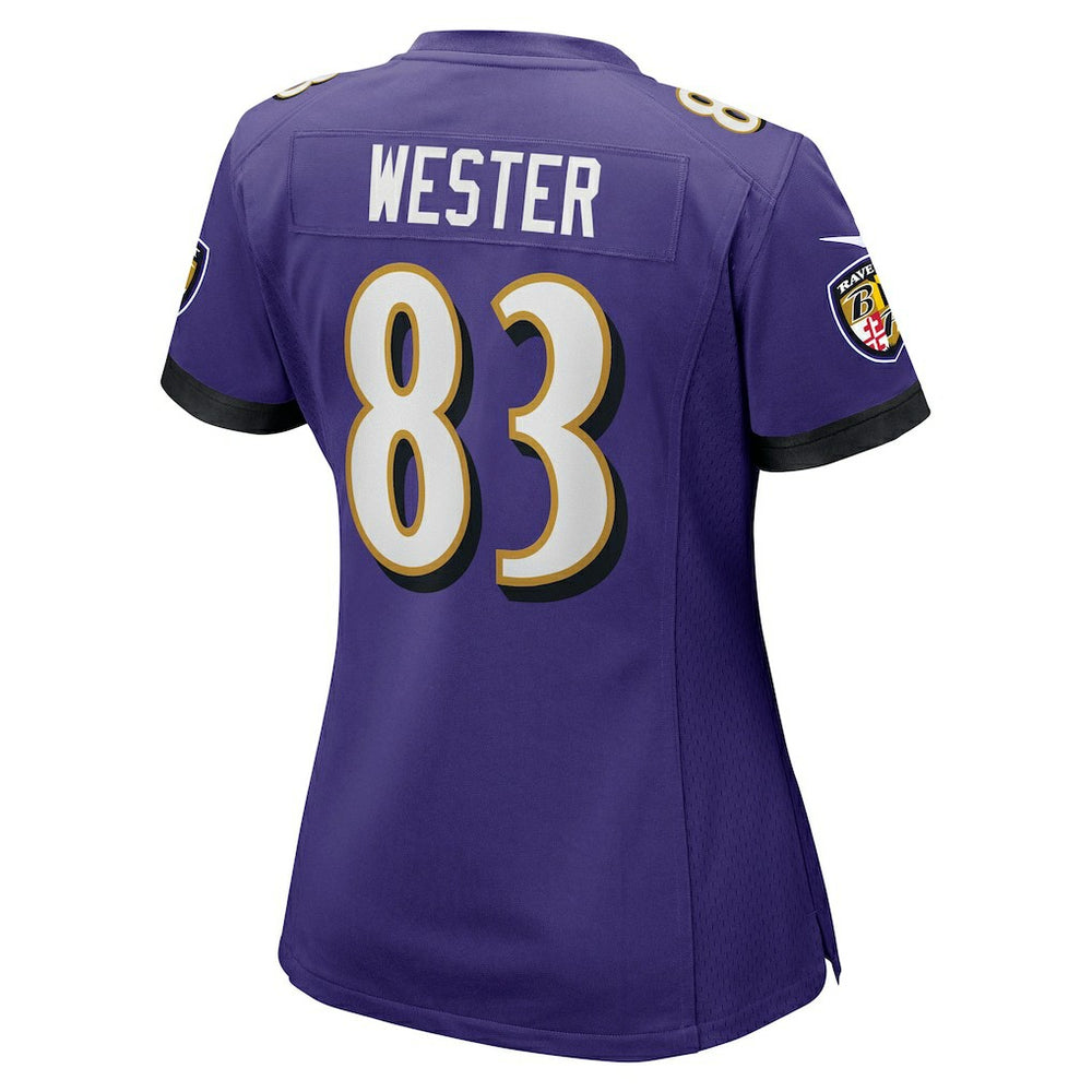 LaJohntay Wester Baltimore Ravens Women's Team Game Jersey - Purple for sale