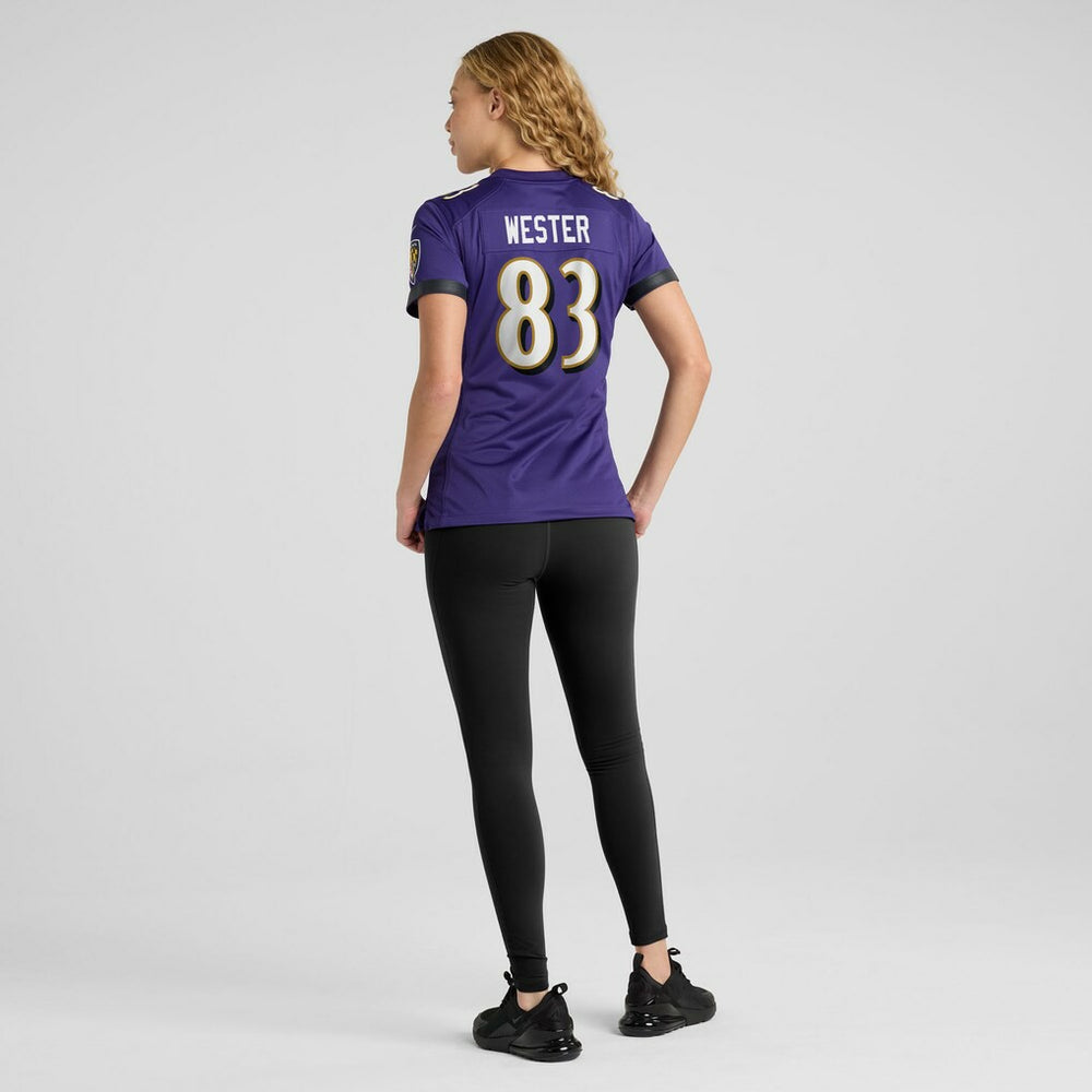 LaJohntay Wester Baltimore Ravens Women's Team Game Jersey - Purple for sale