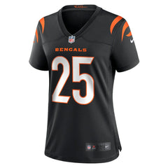 Tahj Brooks Cincinnati Bengals Women's Team Game Jersey - Black discount