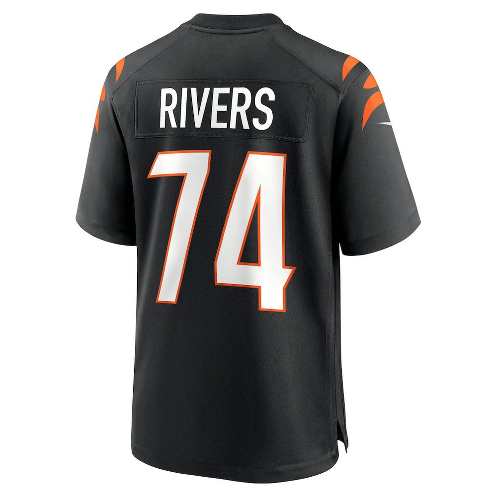 Jalen Rivers Cincinnati Bengals Team Game Jersey - Black on sale
