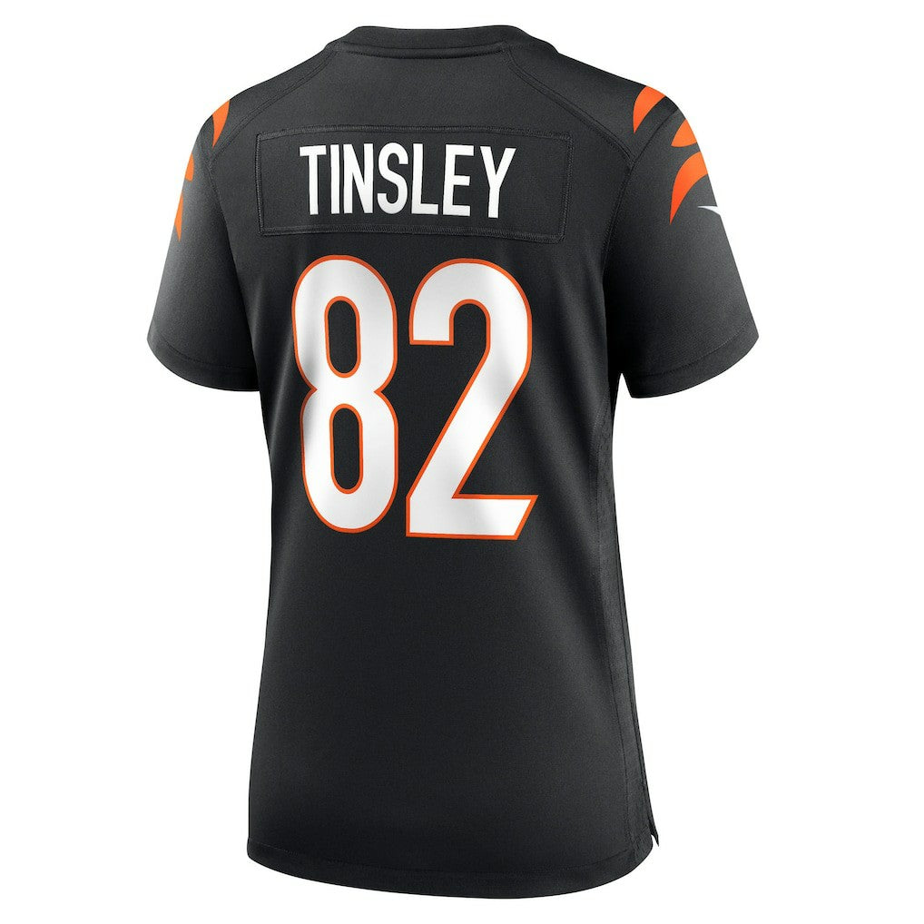 Mitchell Tinsley Cincinnati Bengals Women's Team Game Jersey - Black cheap