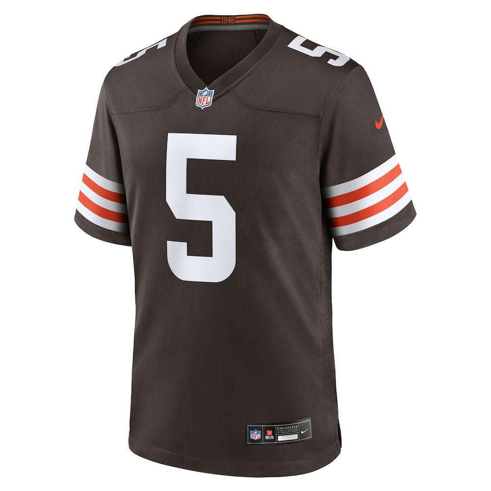 Rayshawn Jenkins Cleveland Browns Team Game Jersey - Brown outlet