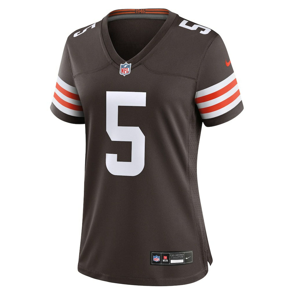 Rayshawn Jenkins Cleveland Browns Women's Team Game Jersey - Brown for sale