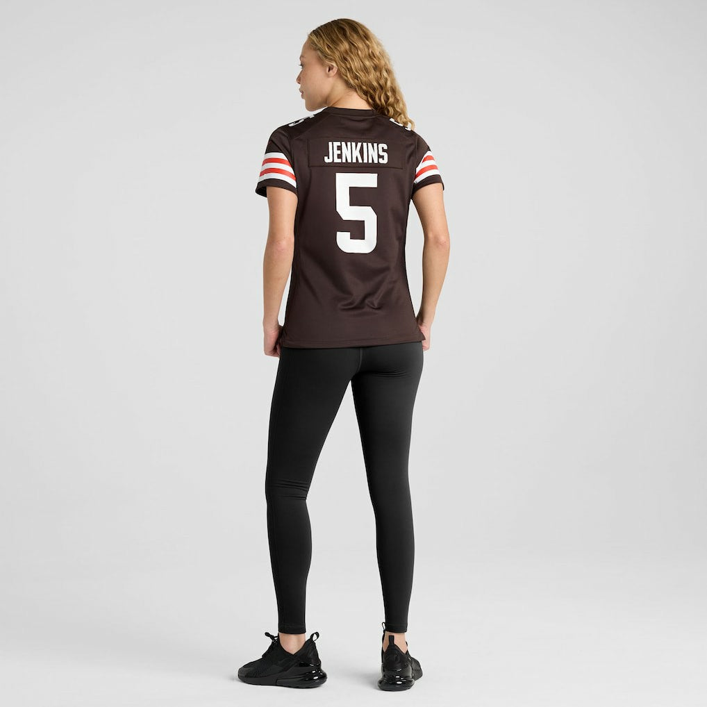 Rayshawn Jenkins Cleveland Browns Women's Team Game Jersey - Brown for sale