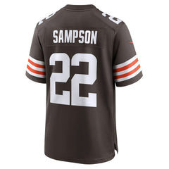 Dylan Sampson Cleveland Browns Team Game Jersey - Brown online