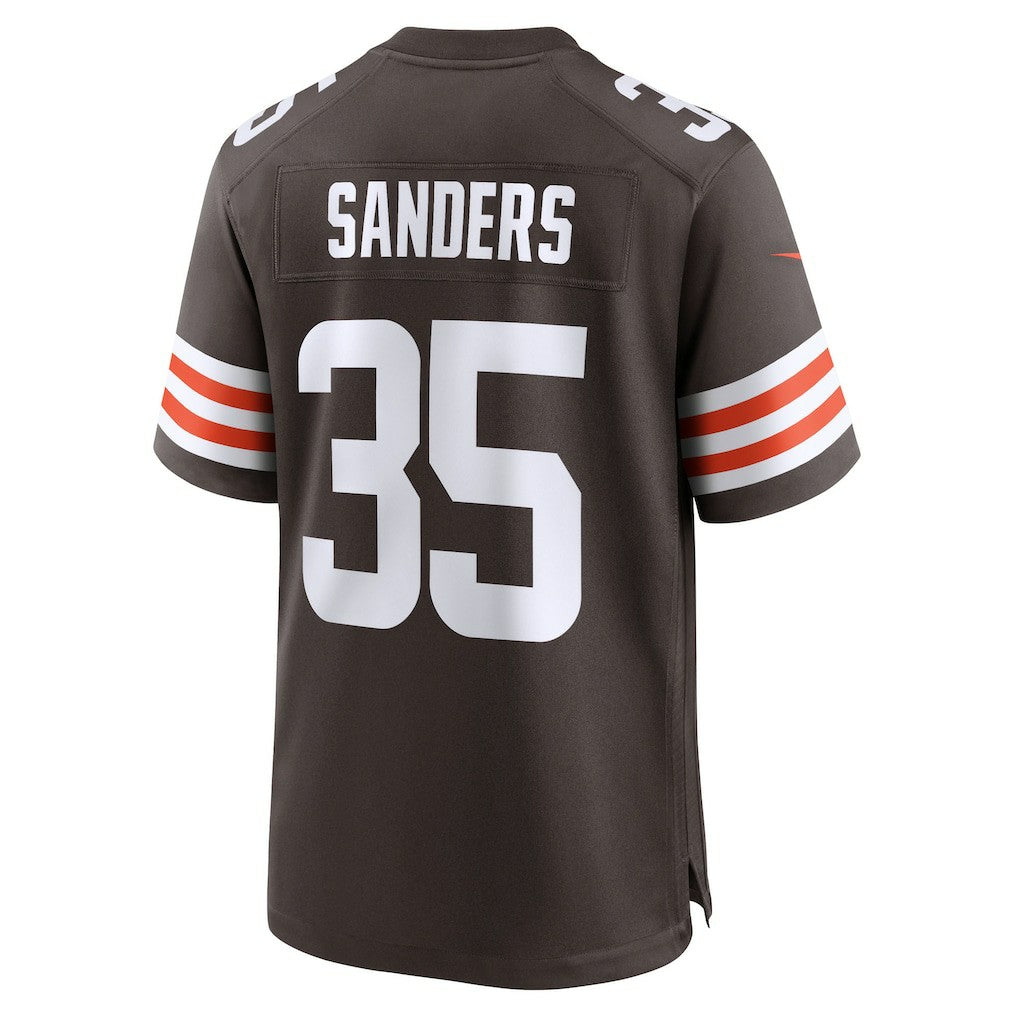 Raheim Sanders Cleveland Browns Team Game Jersey - Brown discount