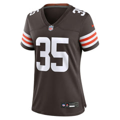 Raheim Sanders Cleveland Browns Women's Team Game Jersey - Brown sale