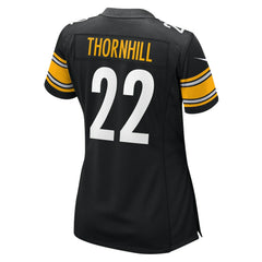 Juan Thornhill Pittsburgh Steelers Women's Team Game Jersey - Black discount
