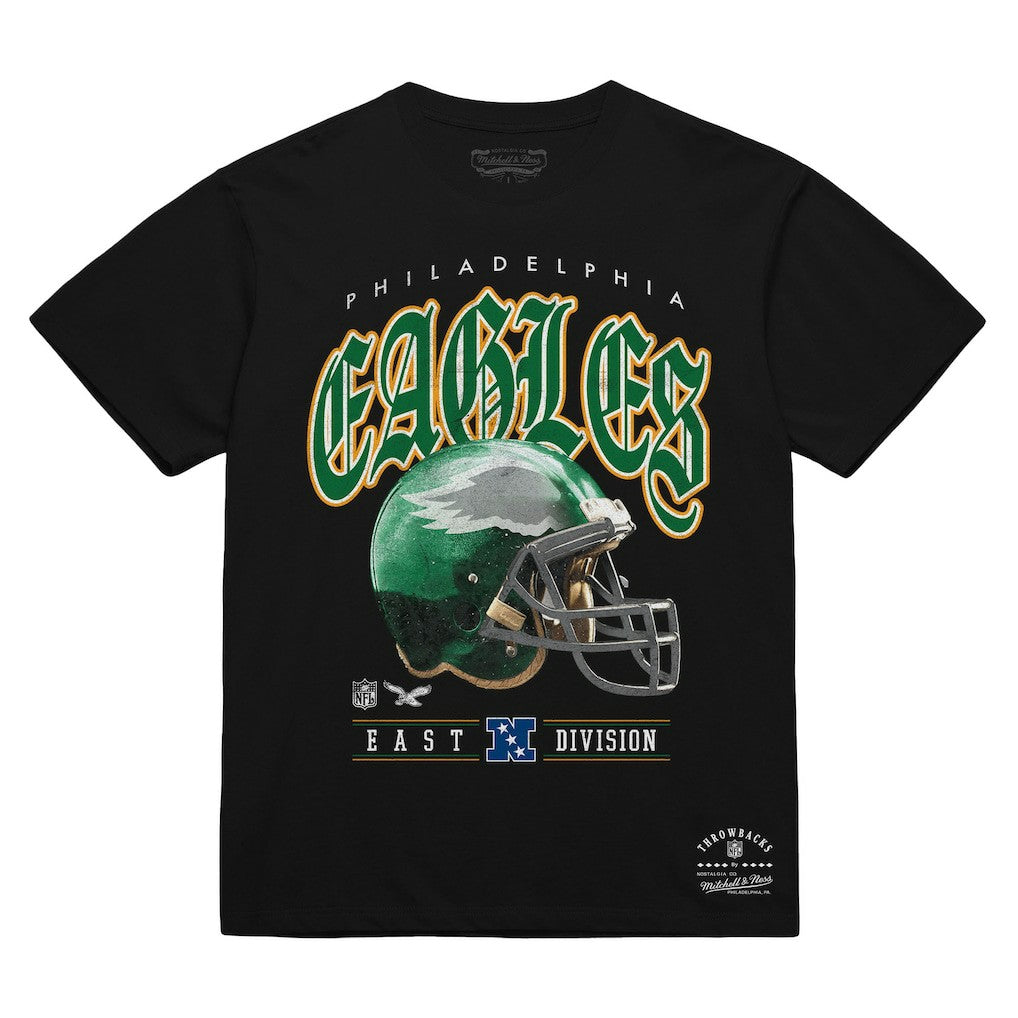 Philadelphia Eagles Unisex Classic Helmet T-Shirt - Black discount