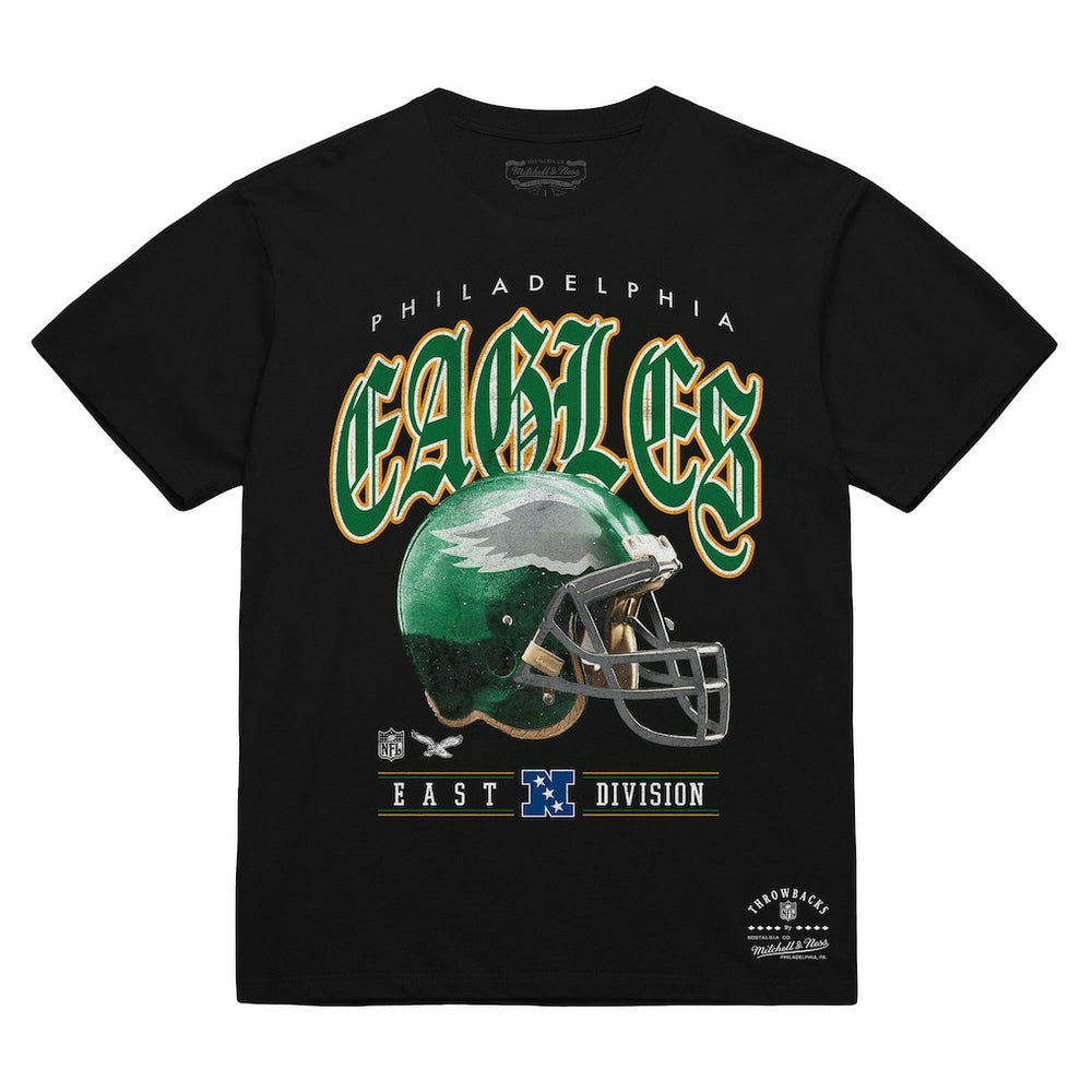 Philadelphia Eagles Unisex Classic Helmet T-Shirt - Black discount