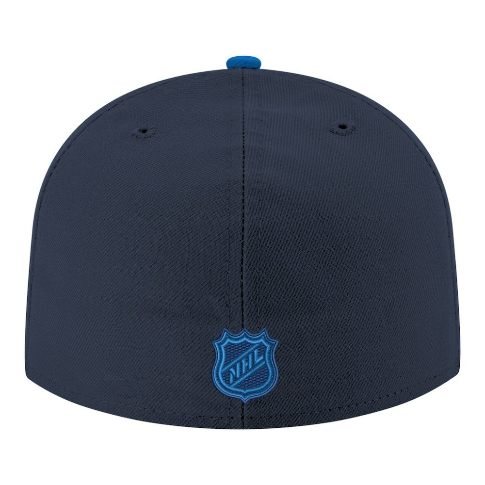 Winnipeg Jets New Era Core Logo Two-Tone 59FIFTY Fitted Hat - Navy Hats