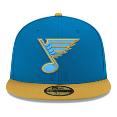 St. Louis Blues New Era Core Logo Two-Tone 59FIFTY Fitted Hat - Blue Hats