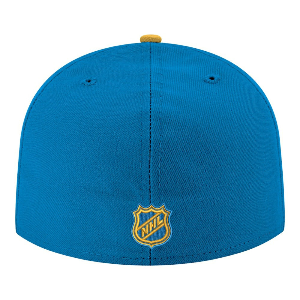 St. Louis Blues New Era Core Logo Two-Tone 59FIFTY Fitted Hat - Blue Hats
