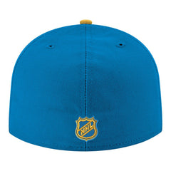 St. Louis Blues New Era Core Logo Two-Tone 59FIFTY Fitted Hat - Blue Hats