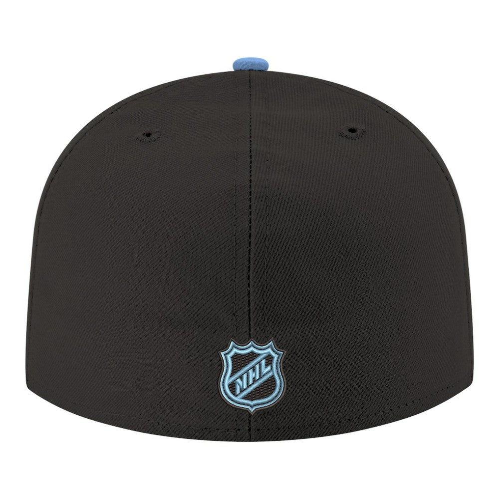 Utah Mammoth New Era Core Logo Two-Tone 59FIFTY Fitted Hat - Black Hats