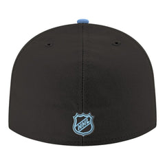 Utah Mammoth New Era Core Logo Two-Tone 59FIFTY Fitted Hat - Black Hats