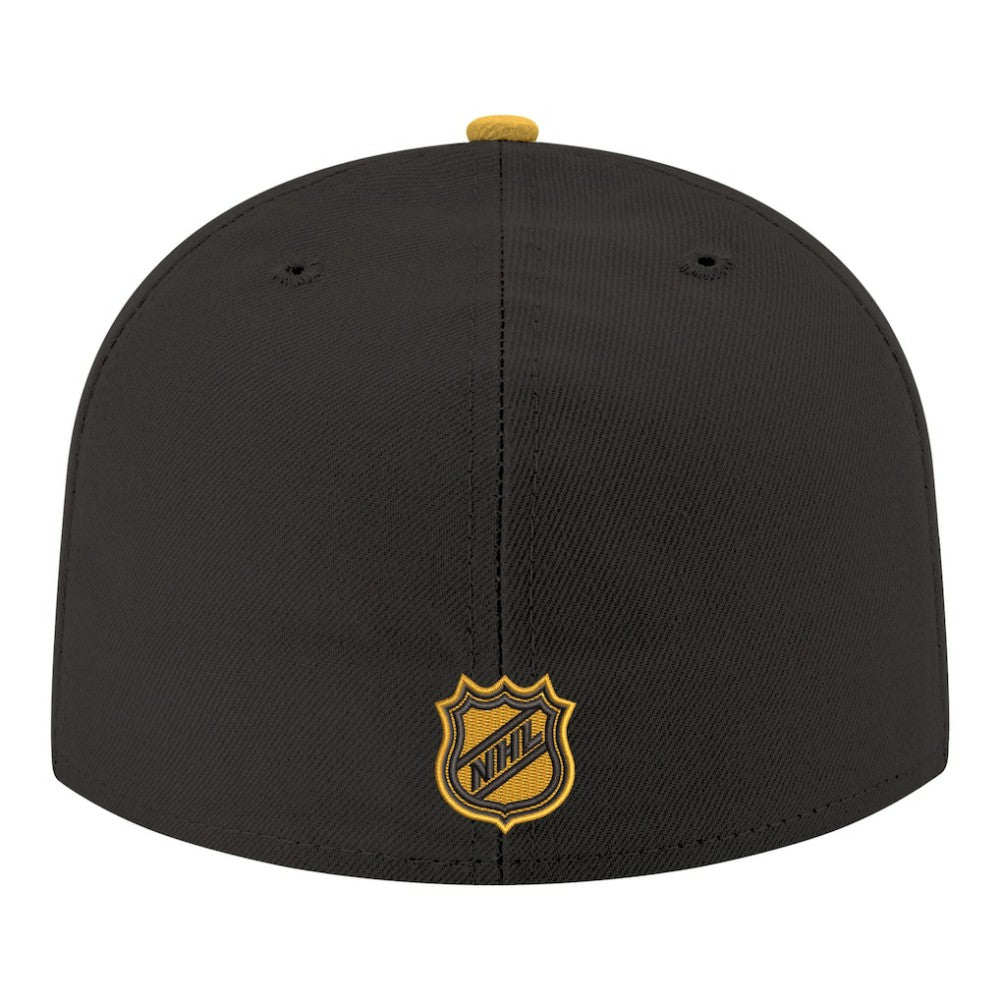Boston Bruins New Era Core Logo Two-Tone 59FIFTY Fitted Hat - Black Hats