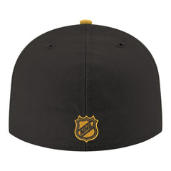 Boston Bruins New Era Core Logo Two-Tone 59FIFTY Fitted Hat - Black Hats