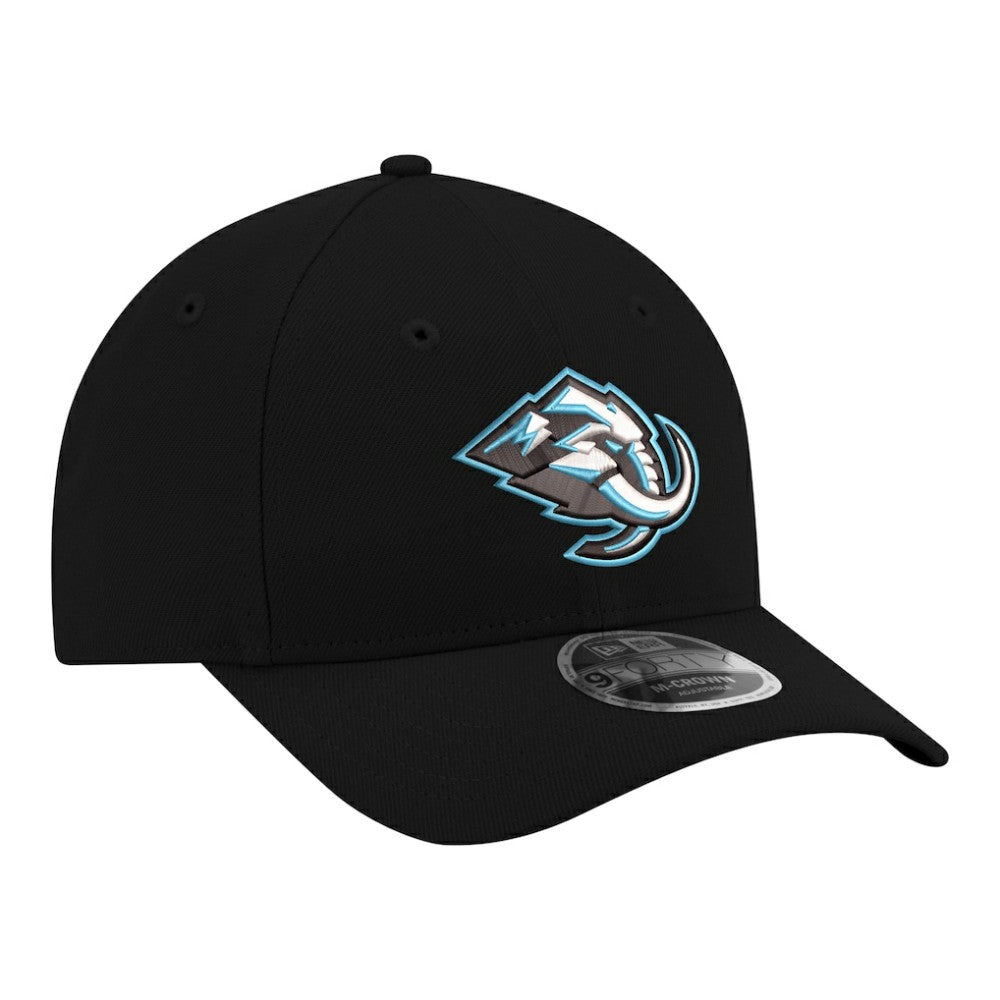 Utah Mammoth New Era 9FORTY M-Crown Adjustable Hat - Black Hats