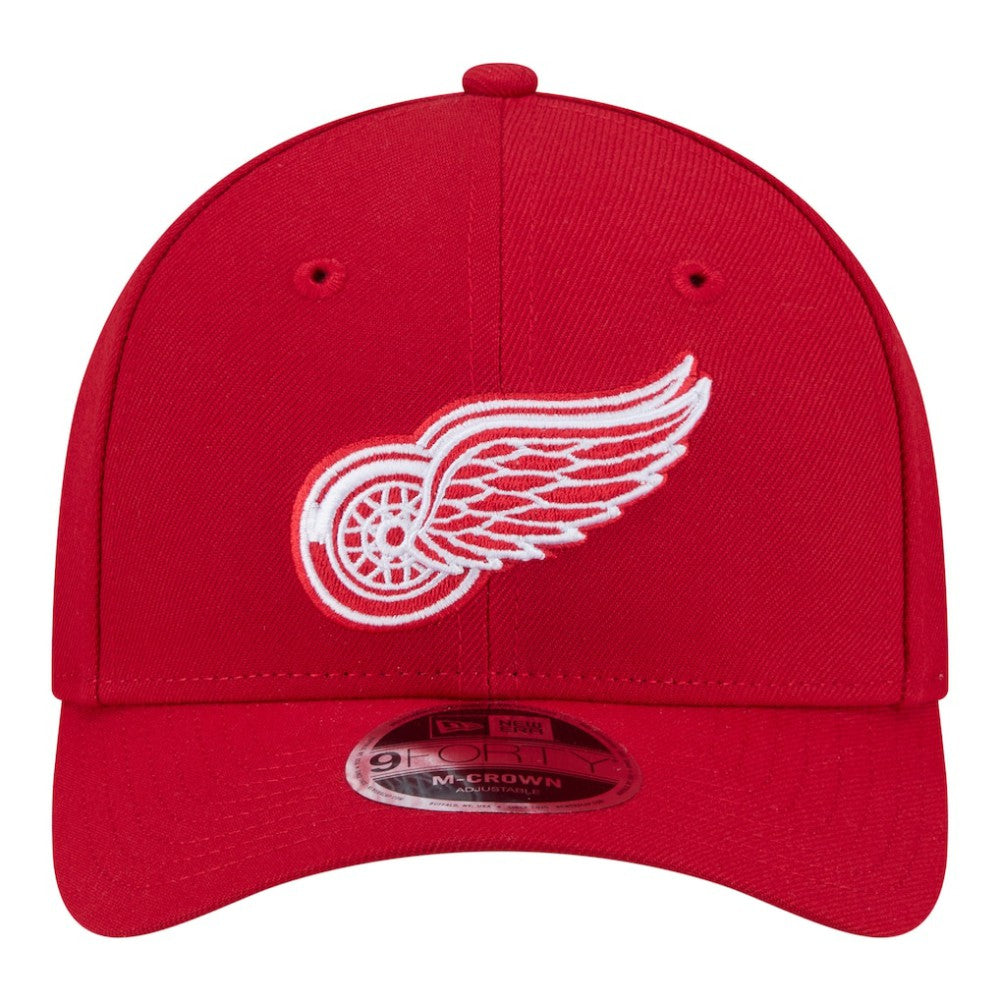 Detroit Red Wings New Era COOLERA 9FORTY M-Crown Adjustable Hat - Red Hats