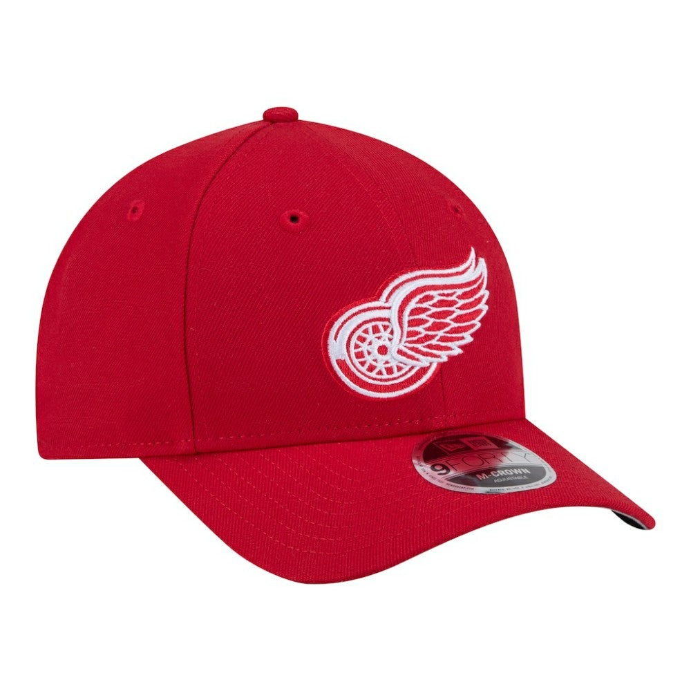 Detroit Red Wings New Era COOLERA 9FORTY M-Crown Adjustable Hat - Red Hats