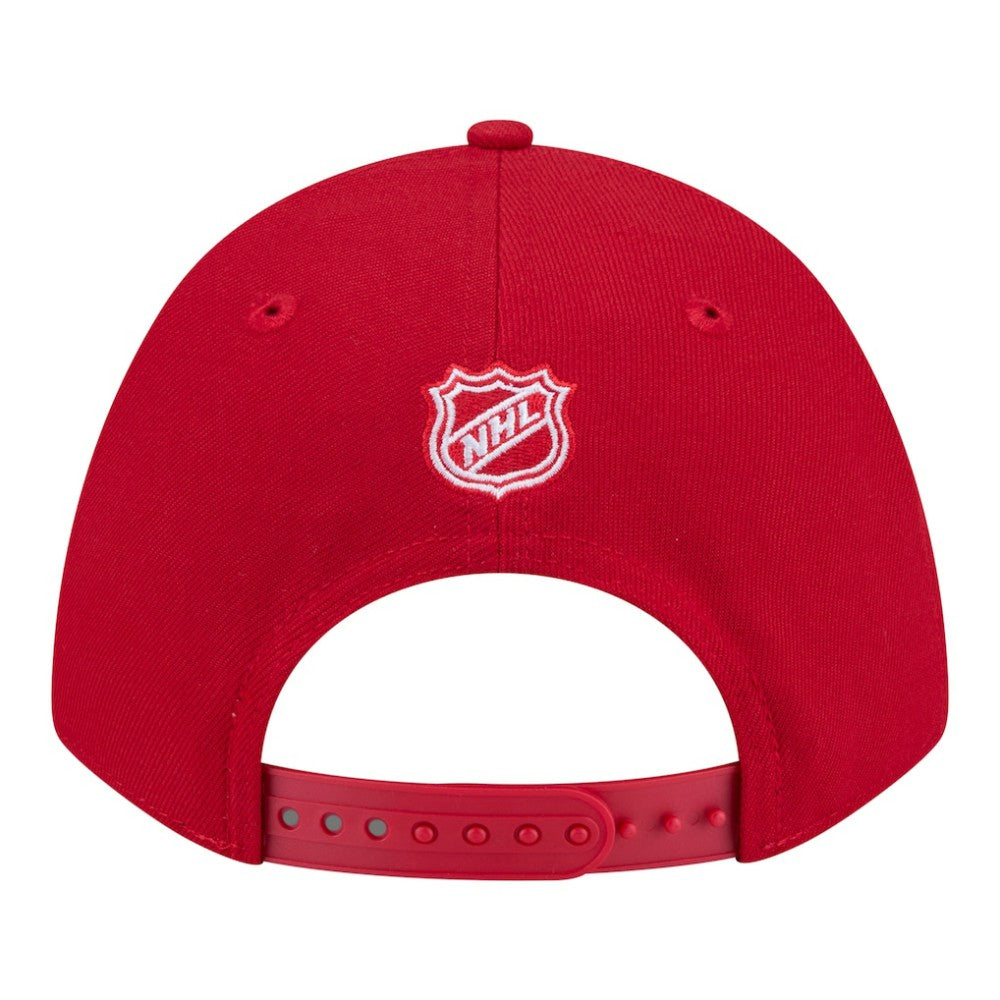 Detroit Red Wings New Era COOLERA 9FORTY M-Crown Adjustable Hat - Red Hats
