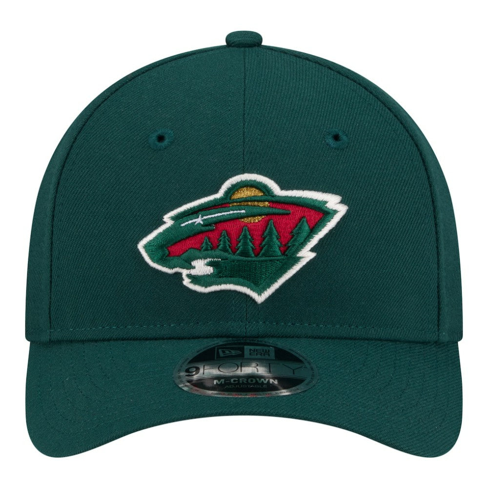 Minnesota Wild New Era 9FORTY M-Crown Adjustable Hat - Green Hats