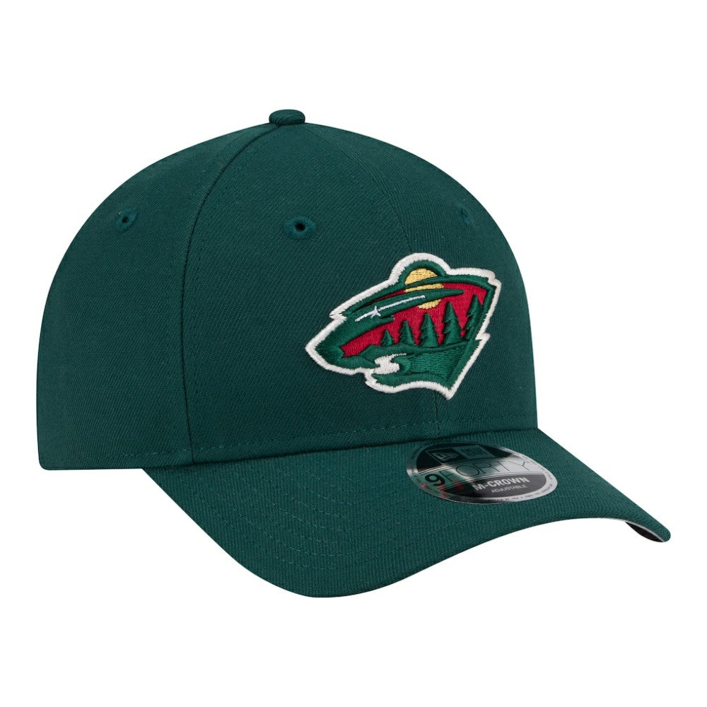 Minnesota Wild New Era 9FORTY M-Crown Adjustable Hat - Green Hats