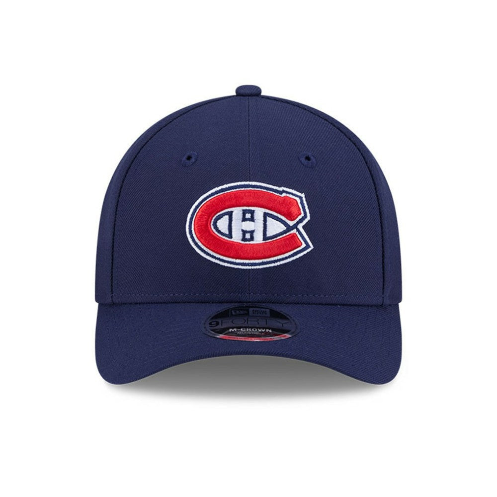 Montreal Canadiens New Era 9FORTY M-Crown Adjustable Hat - Navy Hats
