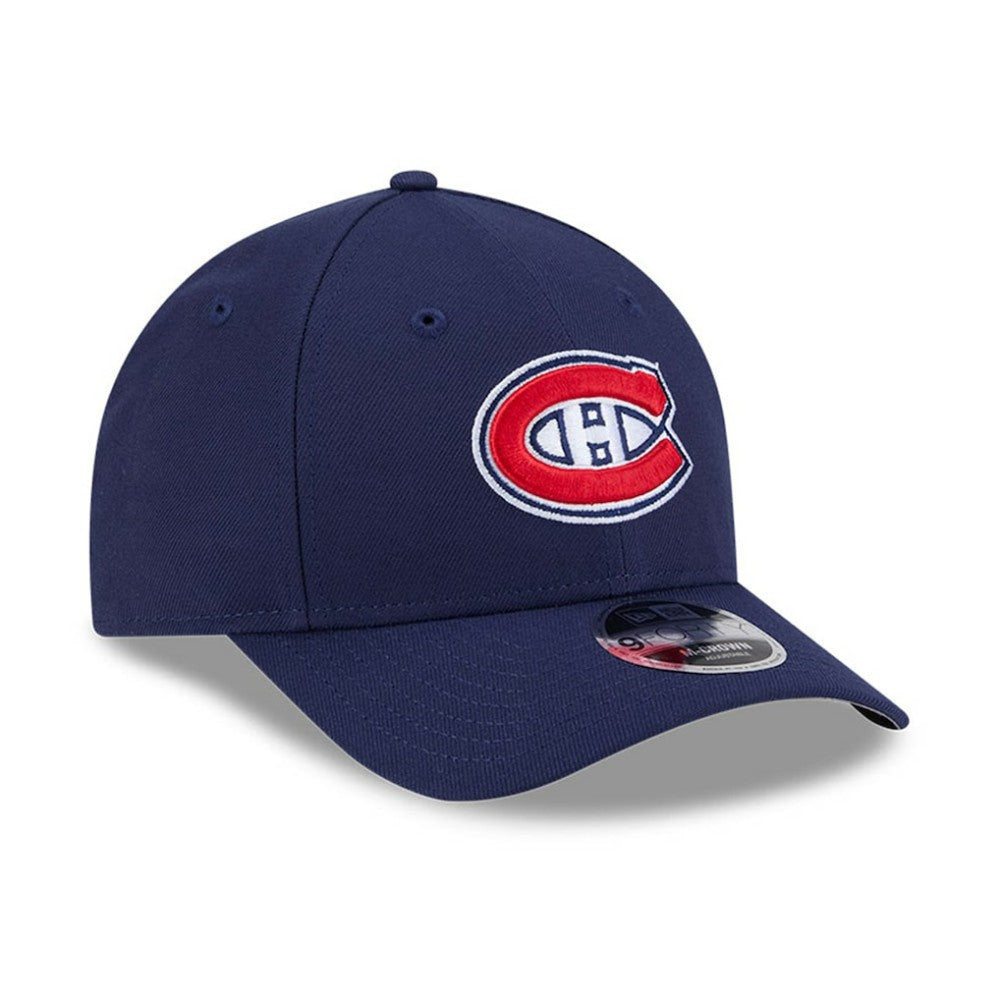 Montreal Canadiens New Era 9FORTY M-Crown Adjustable Hat - Navy Hats